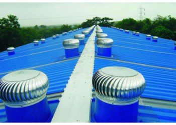 कारखानों की छतों पर लगे गोल घूमते पहिए यानि Turbo Ventilator का क्या होता है काम?