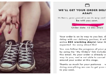 महिला ने ऑनलाइन मंगवाए जूते कंपनी ने कहा 803 दिन इंतज़ार कीजिए