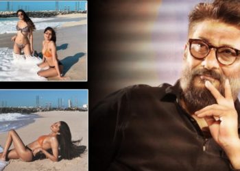 ट्रोलर्स के निशाने पर विवेक अग्निहोत्री, बेटी की आरेंज कलर बिकिनी फोटो को लेकर घिरे