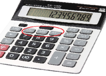 कैलकुलेटर में MC, MR, M+ और M- जैसे बटनों का क्‍या होता है मतलब?