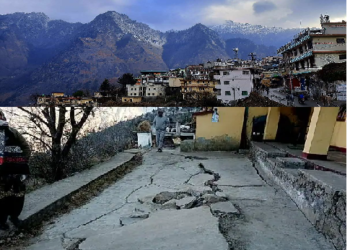 212 फीट तक धंस चुके हैं जोशीमठ के कुछ इलाके राज्‍य आपदा प्रबंधन विभाग के सर्वे में सामने आई जानकारी