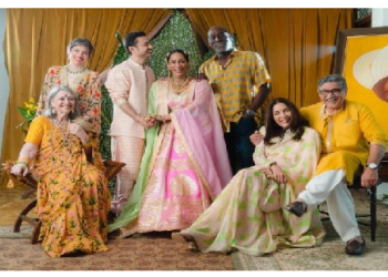 मसाबा गुप्ता की शादी में एक साथ नज़र आए नीना गुप्ता पति विवेक और एक्स विवियन रिचर्ड्स