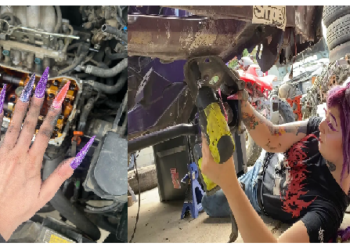 3 इंच लंबे नाखून मेंटेन करती है ये मैकेनिक लडकी, नाखून सजाने पर खर्च किए 5 लाख रुपए