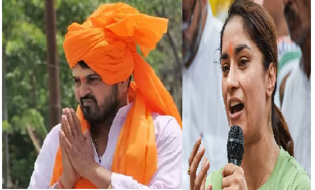 सांसद बृजभूषण ने रेसलर विनेश फोगाट को मंथरा करार दिया