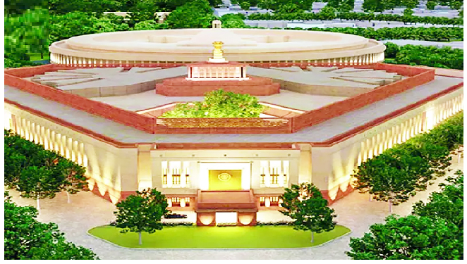 मंत्रोच्चार व पूजा विधान से होगा संसद भवन का लोकार्पण