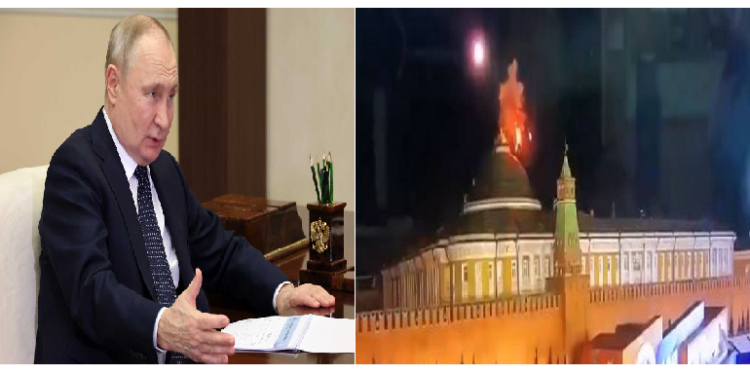 पुतिन को मारने की साजिश, राष्ट्रपति के घर पर ड्रोन अटैक की कोशिश