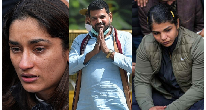 बृजभूषण शरण सिंह पर साक्षी मलिक के दावे पर क्यों उठे सवाल? सोशल मीडिया के रडार पर विनेश फोगाट