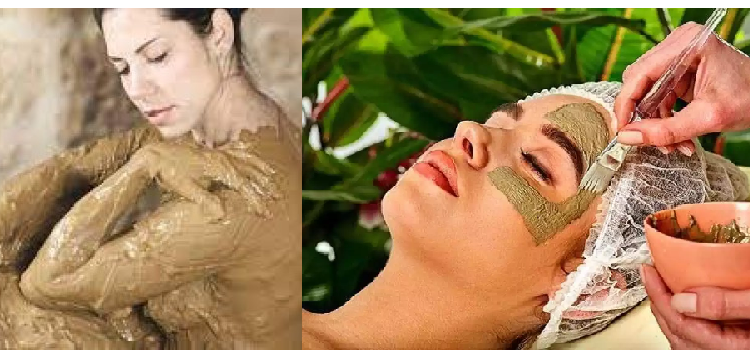 खुद को ‎निखारने में बगीचे की धूल-‎मिट्टी का उपयोग करती है लड़की