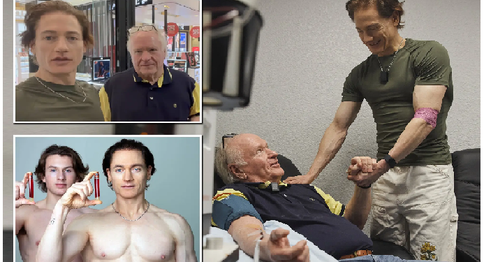 बेटे के खून के प्लाज्मा से पिता की उम्र 25 साल घटी