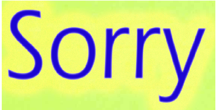 छोटी-छोटी बात पर सॉरी बोलने का क्या होता है मतलब?