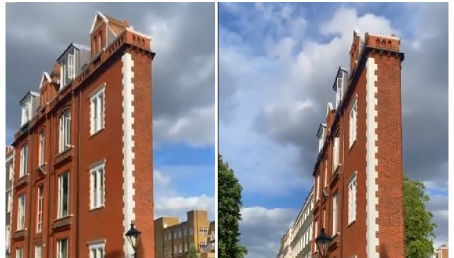 लंदन में बनी इतनी पतली बिल्डिंग्स….लंबाई 13 फीट, चौड़ाई महज 6 फीट
