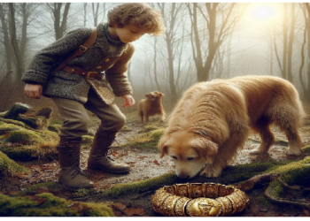 कुत्ते को टहलाने के दौरान मिला अद्भुत खजाना, 2,000 साल पुराना दुर्लभ सोने का कंगन मिला