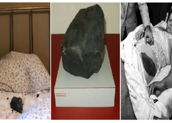 जब महिला पर 8.5 पाउंड वजनी उल्कापिंड गिरा….फिर हुआ क्या