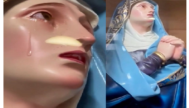 जब मूर्ति की आंखों से बहने लगा खून, लोगों ने माना दैवीय चमत्कार