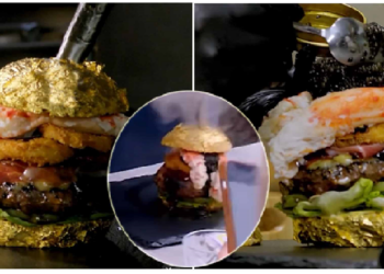 सोने की पत्ती से बना है दुनिया का सबसे महंगा बर्गर