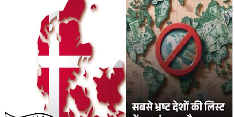 दुनिया का सबसे कम भ्रष्ट देश डेनमार्क, जानिए भारत का कौन सा है नंबर