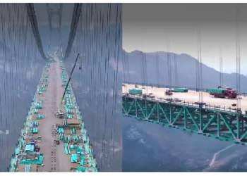 चीन बना रहा दुनिया का सबसे ऊंचा पुल, 1 घंटे का रास्ता सिर्फ 1 मिनट में तय होगा, ये है खासियत