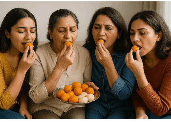 महिलाओं के ज्यादा मिठाई खाने की पीछे है कई कारण