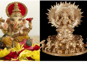 भगवान गणेश के साथ-साथ सूर्य देव की उपासना करना लाभप्रद