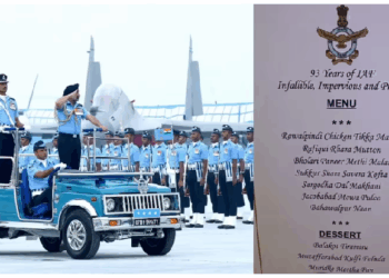 रावलपिंडी चिकन टिक्का मसाला, रफीकी रहरा मटन, सरगोधा दाल मखनी….वायुसेना का खाने का मैन्यू क्यों हो रहा वायरल
