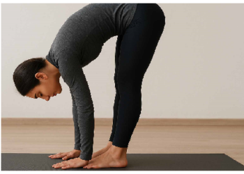 पादहस्तासन से अपच, कब्ज और गैस जैसी समस्याओं में होता है सुधार