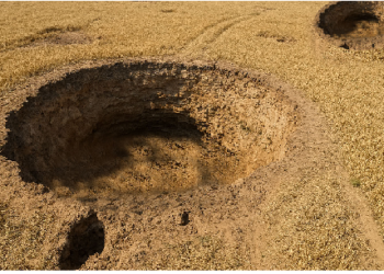 तुर्किये में जहां उगता है सबसे ज्यादा गेहूं, अब जमीन में हो रहे सैकड़ों गड्ढे