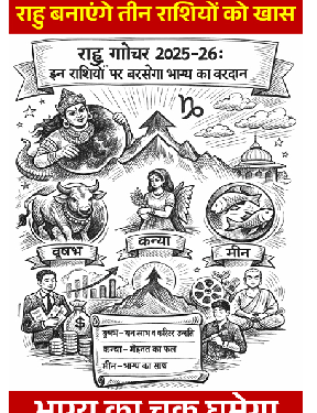 नए साल में बदलेगी राहु की चाल, इन राशियों पर बरसेगा भाग्य का वरदान