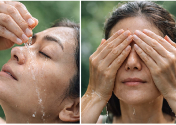 आंखों को शीतोदक सेचन और पानीतला स्पर्श से मिलती है राहत