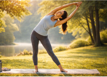 तन-मन को सेहतमंद रखता है तिर्यक ताड़ासन