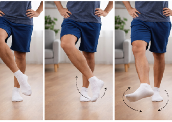 एंकल मूवमेंट करने से बढ़ता है टखनों का लचीलापन