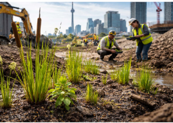 कनाडा मिट्टी से अचानक उगने लगे अजीबोगरीब पौधे