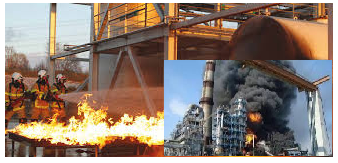 जाने किन तरीकों से बुझाई जाती हैं तेल और गैस प्लांट्स में लगी आग