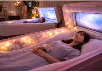 जापान में कई कंपनियां जिंदा लोगों को ताबूत में लेटने की सर्विस दे रहीं, 30 मिनट का चार्ज 1200 रुपये