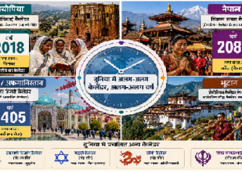 दुनिया के कुछ देशों में आज भी नहीं चल रहा है वर्ष 2026