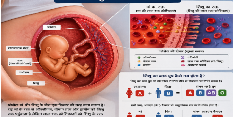 मां का ब्लड ग्रुप सीधे बच्चे के ब्लड ग्रुप को प्रभावित क्यों नहीं करता: शोध