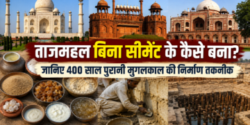ताजमहल बिना सीमेंट के कैसे बना? जानिए 400 साल पुरानी मुगलकाल की निर्माण तकनीक