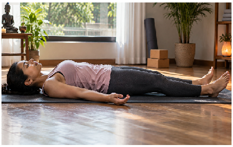 Shavasana Benefits: तनाव और चिंता कम करने में मदद करता है शवासन? जानें सही तरीका और फायदे