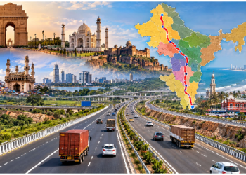 2200 KM का एक्सप्रेसवे कॉरिडोर! दिल्ली से चेन्नई तक 7 राज्यों का सफर, जानिए पूरा रूट